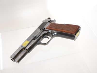 Lot 95 - Deactivated 9mm FN Browning High Power semi...