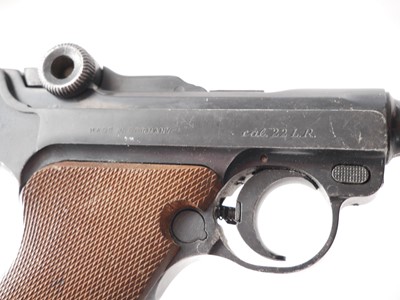 Lot 111 - Deactivated Erma EP-22 'Luger' copy semi...
