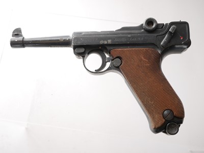 Lot 111 - Deactivated Erma EP-22 'Luger' copy semi...