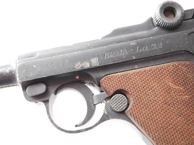 Lot 111 - Deactivated Erma EP-22 'Luger' copy semi...