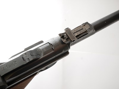 Lot 113 - Deactivated German WWI DWM Artillery Luger 9mm...