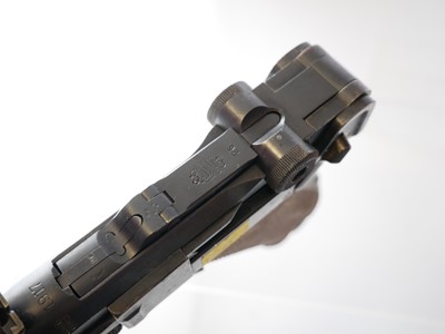 Lot 113 - Deactivated German WWI DWM Artillery Luger 9mm...