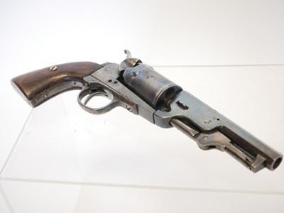 Lot 51 - Belgian percussion pocket revolver, serial...