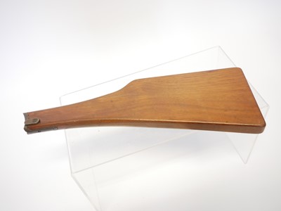 Lot 160 - Luger shoulder stock, numbered 1885.