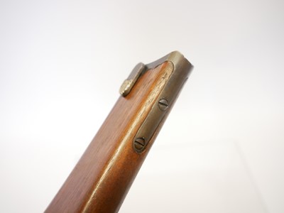 Lot 160 - Luger shoulder stock, numbered 1885.