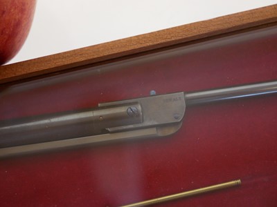Lot 80 - Miniature model of a Diana air rifle by R.T....