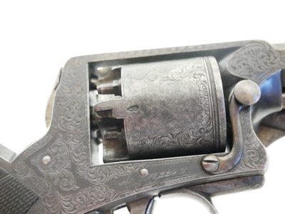 Lot 49 - Engraved .54 bore Tranter percussion revolver,...