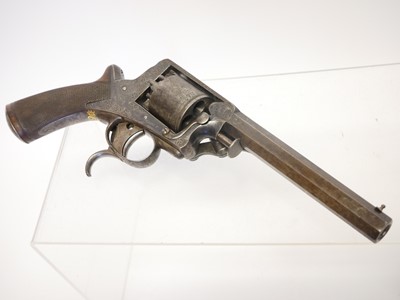 Lot 49 - Engraved .54 bore Tranter percussion revolver,...