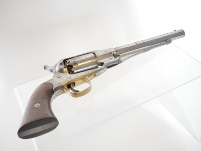 Lot 50 - Remington 1858 .36 Navy percussion revolver,...