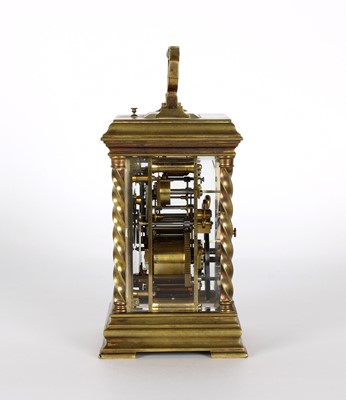 Lot A Fine 19th Century Carriage Clock Retailed by Cesare Schepers of Florence