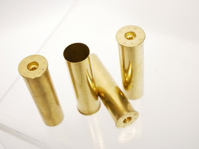 Lot 760 - 24 gauge brass cases, 72 x with Berdan primer...