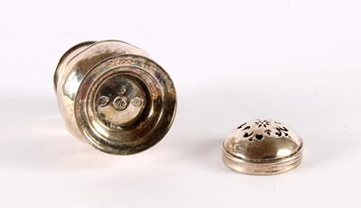 Lot 11 - A George III Irish Silver Pepper