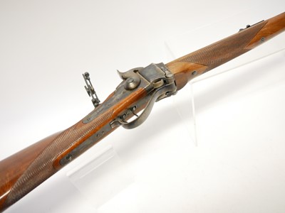 Lot 624 - Pedersoli Sharps 45-70 falling block rifle,...