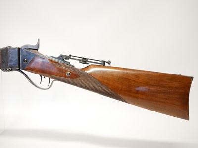 Lot 624 - Pedersoli Sharps 45-70 falling block rifle,...