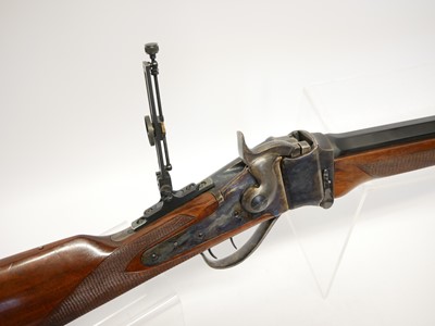 Lot 624 - Pedersoli Sharps 45-70 falling block rifle,...