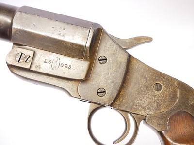 Lot German WWI flare pistol serial 23093, 9inch...