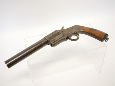 Lot German WWI flare pistol serial 23093, 9inch...