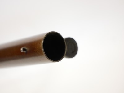 Lot W. Wheatcroft of Oldham, percussion 10 bore...