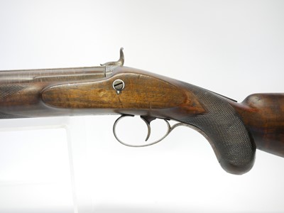 Lot W. Wheatcroft of Oldham, percussion 10 bore...