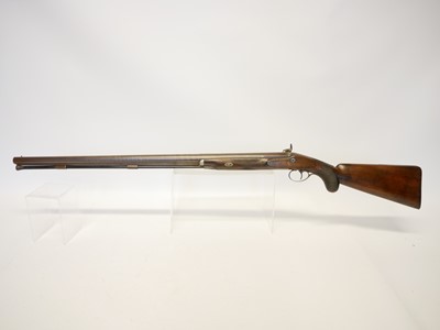 Lot W. Wheatcroft of Oldham, percussion 10 bore...