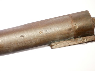 Lot W. Wheatcroft of Oldham, percussion 10 bore...