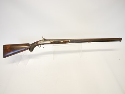 Lot W. Wheatcroft of Oldham, percussion 10 bore...