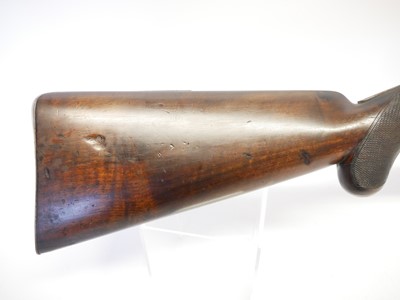 Lot W. Wheatcroft of Oldham, percussion 10 bore...