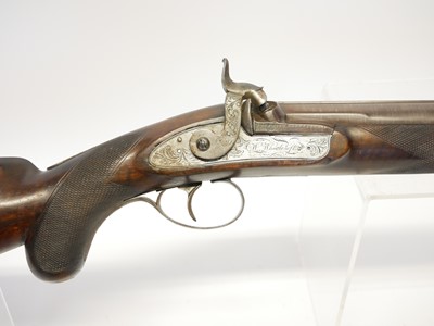 Lot W. Wheatcroft of Oldham, percussion 10 bore...