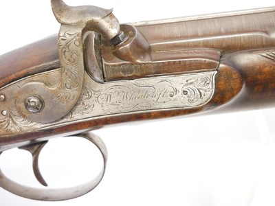 Lot W. Wheatcroft of Oldham, percussion 10 bore...