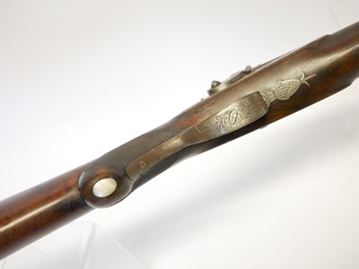 Lot W. Wheatcroft of Oldham, percussion 10 bore...