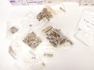 Lot 800 - Collection of rimfire ammunition, to include...
