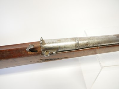 Lot 57 - Indian matchlock musket, approximately 20 bore,...