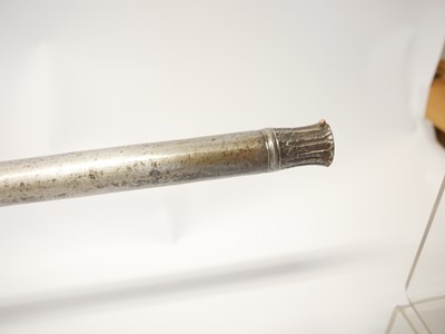 Lot 57 - Indian matchlock musket, approximately 20 bore,...