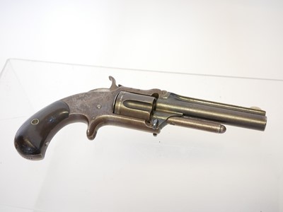 Lot 46 - Smith and Wesson .32 rimfire revolver, serial...