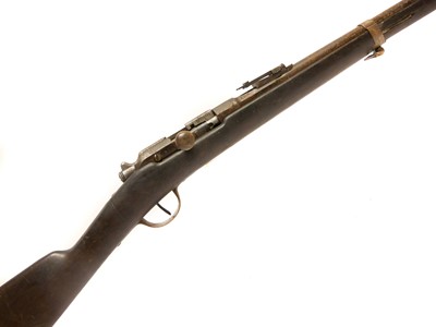 Lot 101 - French Gras M.1874 11mm bolt action rifle,...