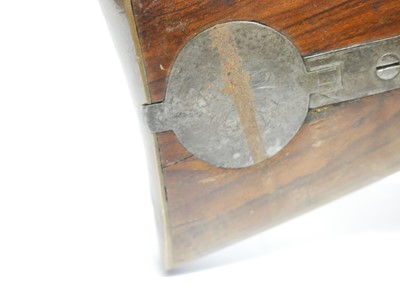 Lot 59 - Indian Army 16 bore double barrel percussion...