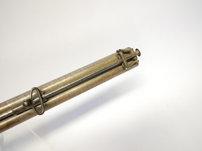 Lot 59 - Indian Army 16 bore double barrel percussion...