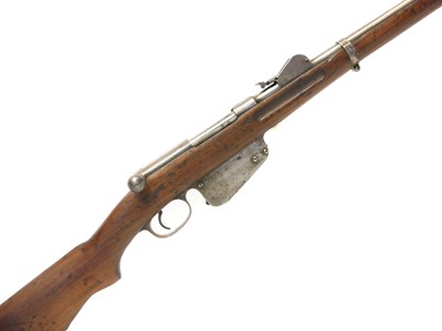 Lot 122 - Steyr Mannlicher Repetiergewehr M1886 straight...