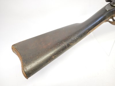 Lot 91 - US Trapdoor Springfield 50-70 rifle, 32inch...