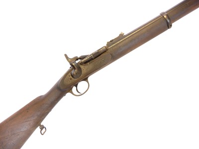 Lot 116 - BSA two band .577 Snider rifle, 30 inch barrel...
