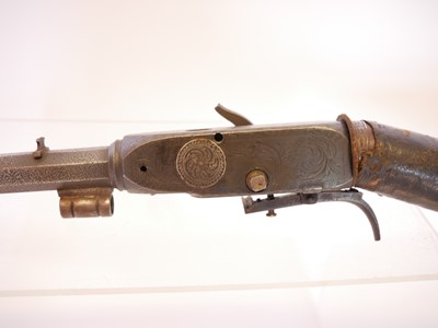 Lot 70 - The major parts of an 80 bore air rifle,...