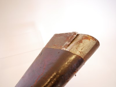 Lot 70 - The major parts of an 80 bore air rifle,...