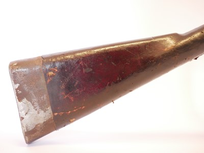 Lot 70 - The major parts of an 80 bore air rifle,...