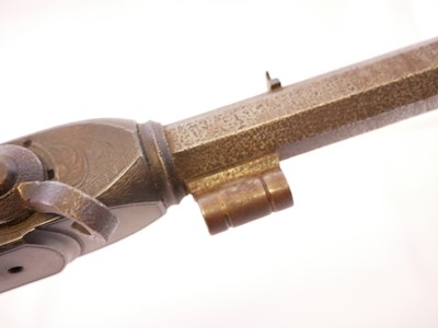 Lot 70 - The major parts of an 80 bore air rifle,...