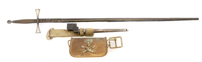 Lot 329 - No.4 Lee Enfield MkII spike bayonet and...