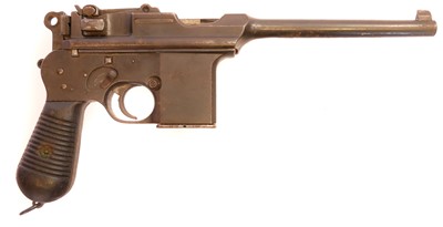 Lot Deactivated Spanish 'Astra' Mauser Broomhandle...