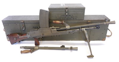 Lot 158 - Deactivated Breda Italian .30-06 Bren MkII...
