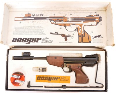 Lot 169 - Boxed Milbro Cougar .177 air pistol, no serial...