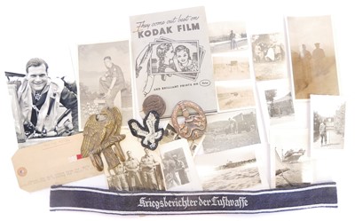 Lot 382 - Mixed German Third Reich items, to include a...