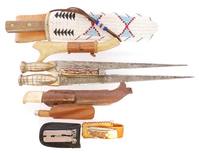 Lot 257 - Collection of knives, to include a 'Hi Carbon'...